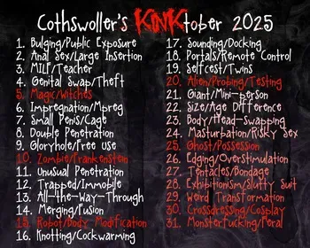 [Cothswoller] Kinktober 2025 (Ongoing) manga cover