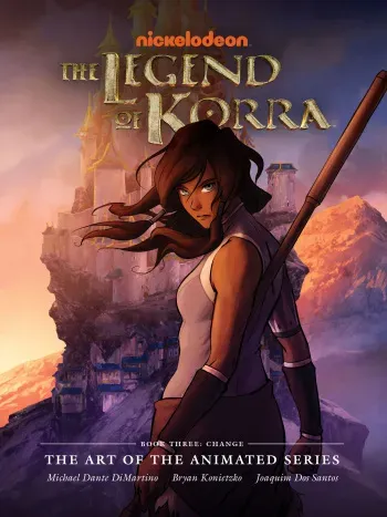 The Legend of Korra - The Art of the Animated Series - Book 03 - Change (2015) manga cover