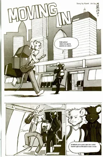 [Meesh] Moving In [spanish] manga cover