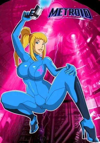 Metroid-Samus Aran manga cover