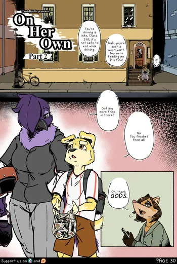 [CanisFidelis] On Her Own: Part 2 (Ongoing) manga cover