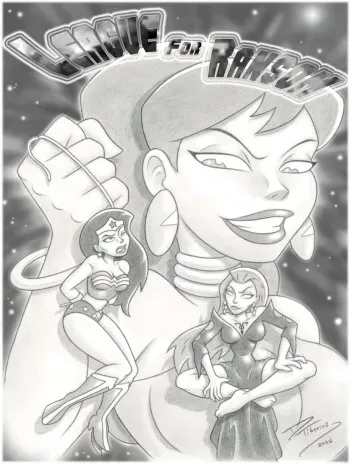 [Dtiberius] League For Ransom (Justice League) manga cover