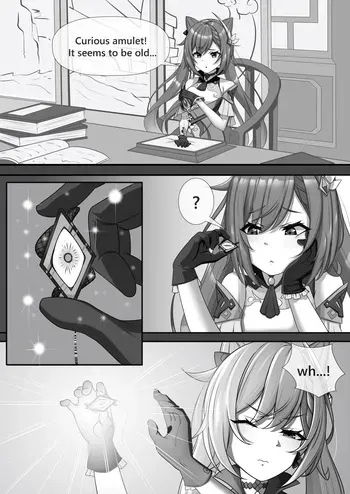 [Zobbie] Keqing and the amulet manga cover