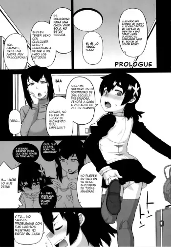[Takatu] The Succubus Lady From Next Door Capitulo 1-3 [Spanish [Kurotao] manga cover