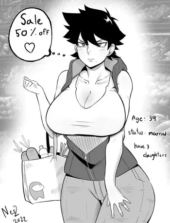 [Nesz] Naomi - MILF Tomboy (OC) manga cover