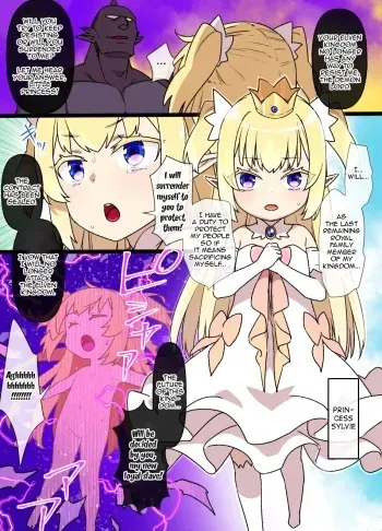 The Elven Princess and the Demon King's Contract manga cover