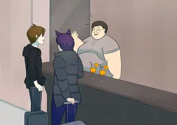 [ Cvetkanille ] Xenon and Hieru fattening staycation manga cover