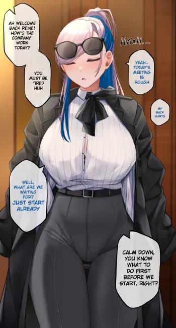 [Landacdeus] Boss at Day, Slave at Night (Hololive Indonesia) manga cover