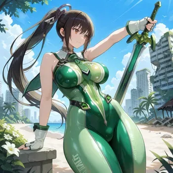 Eve (Stellar Blade) Banana Bouncer (Patreon) [AI Generated] manga cover