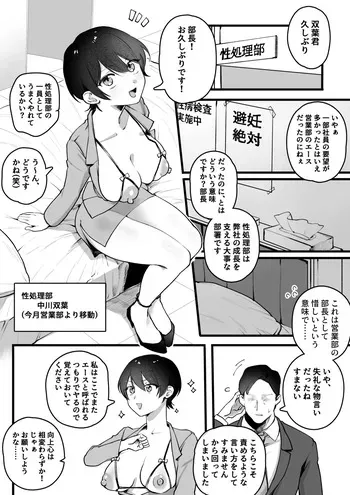 [ゆりしましろ] 営業部から性処理部に移動した女性社員(向上心強め) manga cover