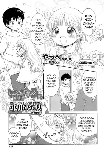 [Ogawa Hidari] Ikenai Koto. | Naughty Things (COMIC LO 2015-02) [Spanish] {NovaScans} manga cover