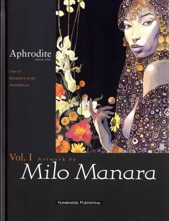 Aphrodite, Vol. 1 - Pierre Louys, Milo Manara, Georges Bess manga cover