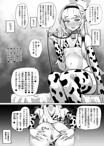 [至室] 牛ビキニヒマリを消費するプレイです manga cover