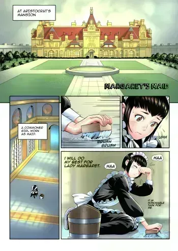 Margaret's Maid manga cover