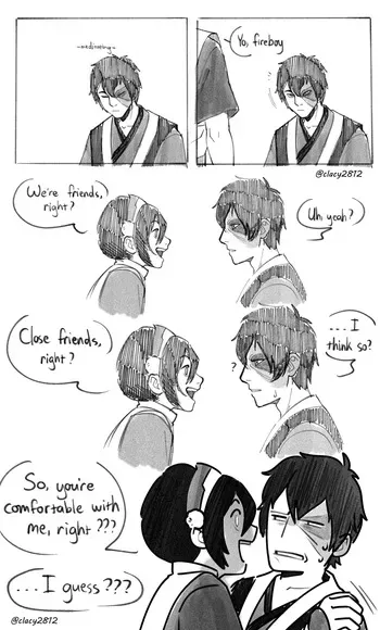 [ClacyYe] Lemme see your face (Avatar: The Last Airbender) manga cover