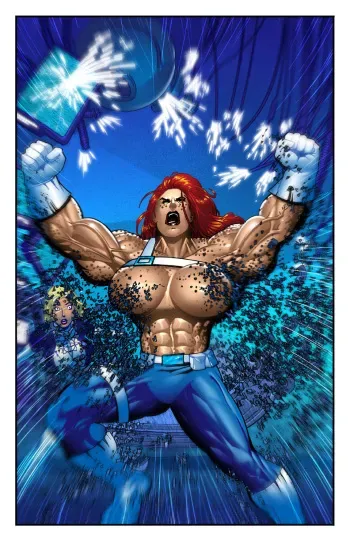 Muscle Females 12 manga cover