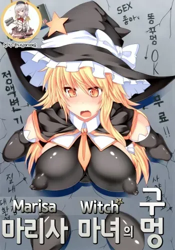 [Stapspats (Hisui)] Marisa Witch no Ana (Touhou Project) [Korean] [Digital] manga cover
