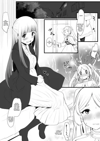 Hen na Ocha Nonde Futanari ni Natta Fern x Frieren | Fern x Frieren, Turning Into A Futanari After Drinking A Strange Tea manga cover