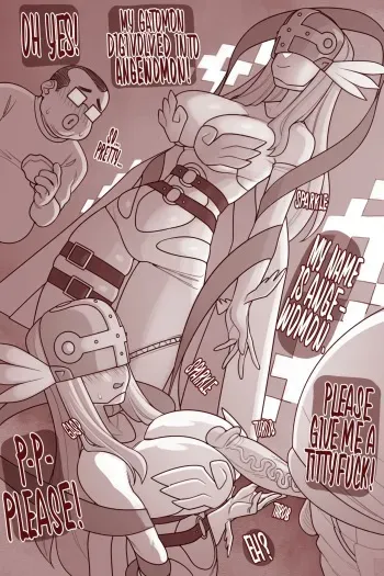 [Ekz] ANGEWOMON ZURI (Digimon) manga cover