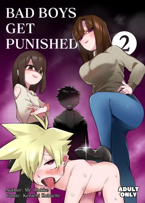 Bad Boys Get Punished 2 manga cover