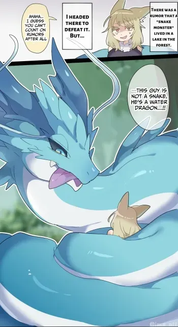 [imaat] Water Dragon VORE [English / Japanese] manga cover