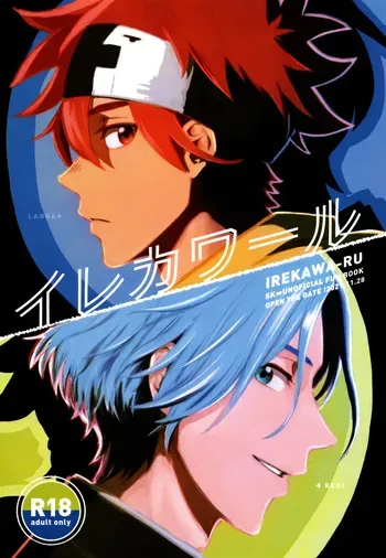 (OTG! 11) [Oyaji Matsubara (Sakamuke)] Irekawa-ru (SK8 the Infinity) manga cover