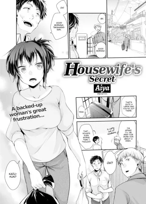 Housewife’s Secret manga cover