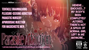 [MillionServant] Shokushu Chuudoku ~Hentai Shokushu ni Kairaku Sennou Sarete Kyouki ni Ochiteyuku Shoujo~ | Parasite Addiction ~A Girl Being Brainwashed by Perverted Tentacles, Descending into Darkness~ [English] [Black Grimoires] manga cover