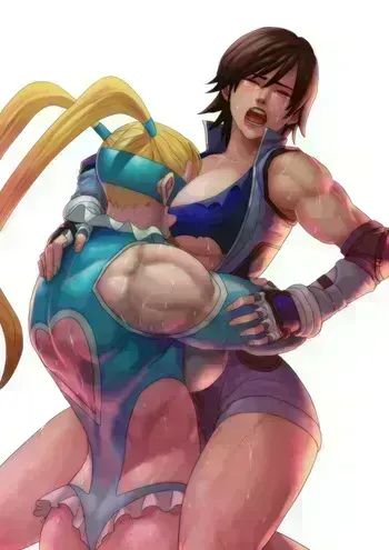 [CirenK] R. Mika & Nadeshiko vs Asuka (Street Fighter, Tekken) manga cover