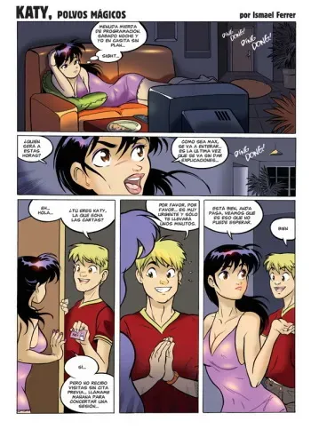Katy, Polvos Magicos 9,10,13-16 manga cover