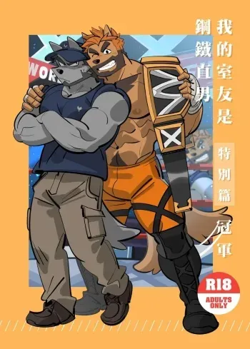 My roommate is a straight man manga cover