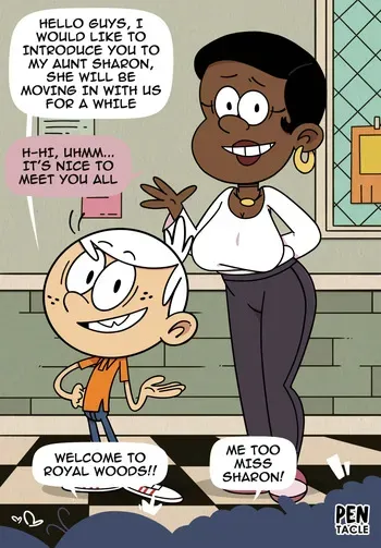 [Kowa/Pentacle] Aunt Sharon (The Loud House) manga cover