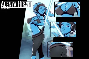 [Dave Cheung] Alenya Hirani - Twi'lek Padawan (Star Wars) (+extras) [English] manga cover
