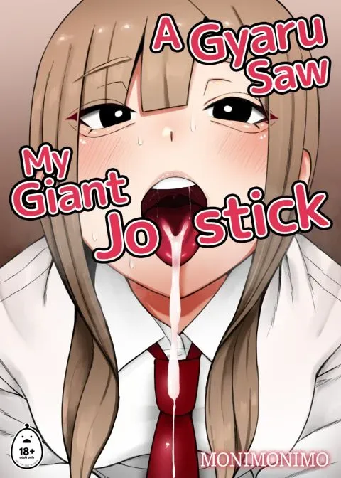 A Gyaru Saw My Giant Joystick manga cover
