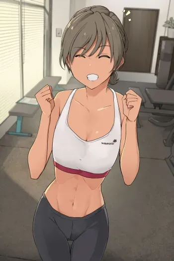Ikken Yasashisou na Personal Gym no Trainer-san ni Karada o Ijimenukareru Hanashi manga cover