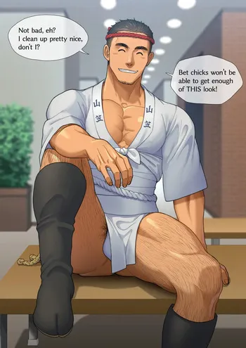 [Ofton Souko (Gorou Naoki)] Summer Festival with Sakamoto [Eng] manga cover