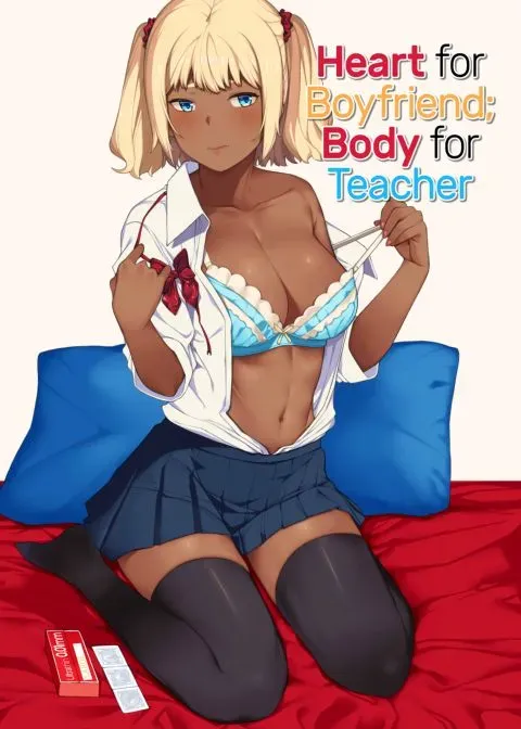 Heart for Boyfriend; Body for Teacher manga cover