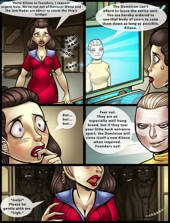 Star Trek - Deep Space Nine : The Ship - Epilogue ( by Shia ) manga cover
