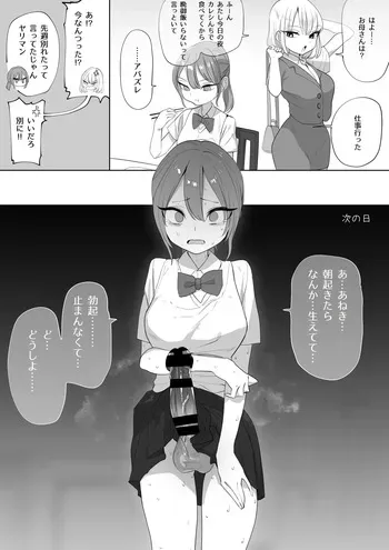 [らえのれと] ある日突然ふたなりになった妹 manga cover