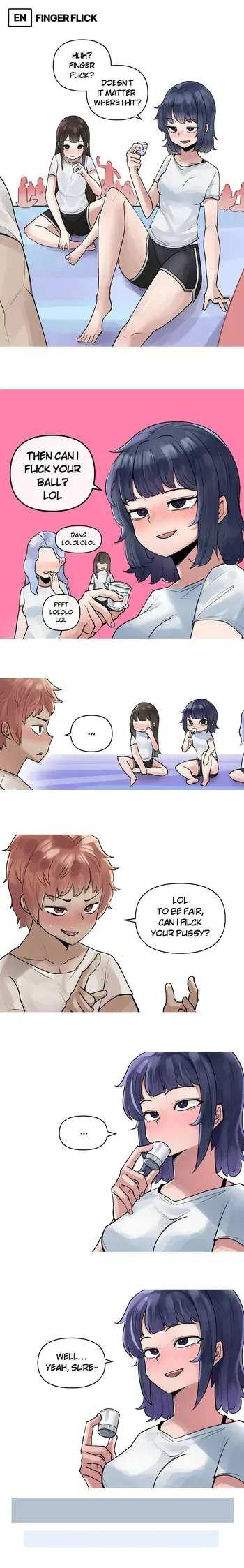 [LangD] 2023-04-07 딱밤때리기(Finger flick) manga cover