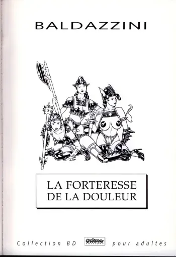 [Roberto Baldazzini] La Forteresse de la Douleur [French] manga cover
