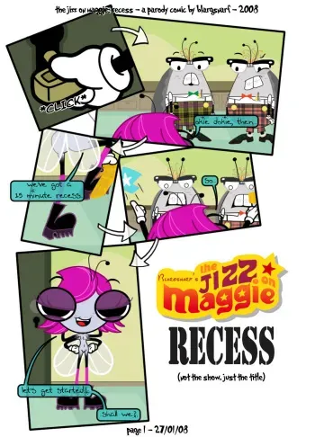 [Blargsnarf] The Jizz on Maggie: Recess (The Buzz on Maggie) manga cover