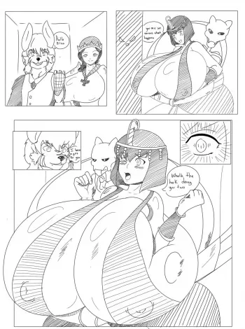 [gofenix] Huge Eliza (Skullgirls) manga cover
