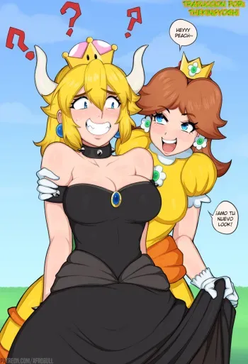 [Afrobull] Poll Winner Bowsette (Super Mario Brothers) (spanish) [TheKingYoshi] manga cover