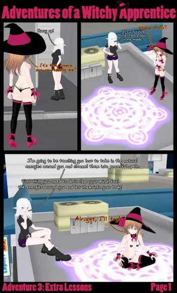 [Morphy McMorpherson] Adventures of a Witchy Apprentice - Chapter 3 manga cover