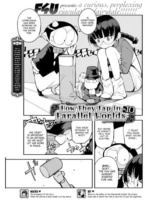 How They Fap in Parallel Worlds Ch.10 manga cover