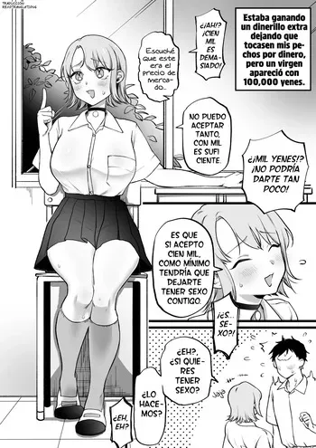 [Yurishima Shiro] Yuuryou no Chichimomi to Muryou no Fudeoroshi | Pagar por manosear pechos y perder la virginidad gratis [Spanish] [RexoTranslations] manga cover