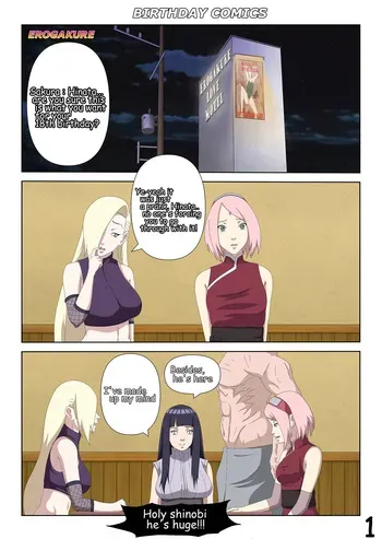 Hinata's Birthday Comic 2024 [7/7] By Erogakure manga cover