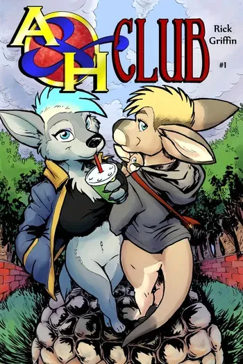 [Rick Griffin] A&H Club #1 manga cover