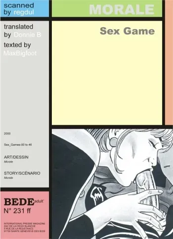 [Morale Stramaglia] Sex Games [English] {Donnie B.} manga cover